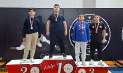 Manavgat Belediyesi Güreş Kulübü’den 12 madalya