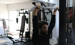 Serebral palsi hastası genç sporla hayata tutundu