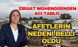 Afetlerin nedeni belli oldu… Ziraat Mühendisinden acı tespit…