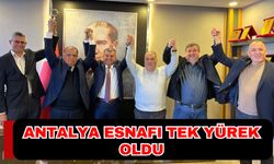 Antalya esnafı tek yürek… Alkan resmen aday