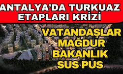 Antalya’da turkuaz etapları krizi: Vatandaşlar mağdur bakanlık sus pus