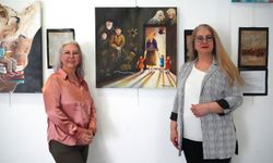 Antalyalı kadınların mektupları tuvale yansıdı