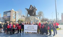 Antalyalı Selanik Mübadilleri Atatürk’ün gelişini kutladı