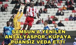 Samsun’a yenilen Antalyaspor, kupaya puansız veda etti 0-2