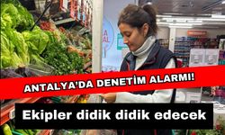 Antalya’da denetim alarmı! Bakan talimat verdi, Antalya’da denetimler başladı