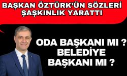 Elmalı Belediye Başkanı, Oda Başkanı gibi konuştu… Başkan Öztürk Oda seçimlerinde taraf oldu