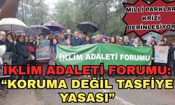 Milli Parklar krizi derinleşiyor... İklim Adaleti Forumu: “Koruma değil tasfiye yasası”