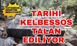 Antalya’da Kelbessos Antik Kenti define avcılarının hedefi oldu