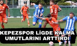 Kepezspor ligde kalma umutlarını arttırdı