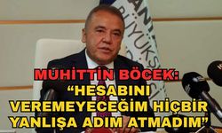 Muhittin Böcek cezaevinden seslendi: “Hesabını veremeyeceğim hiçbir yanlışa adım atmadım”