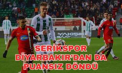 Serikspor Diyarbakır’dan da puansız döndü 0-1