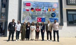 5 ülkeden gelen öğrencilere özel marşlı karşılama