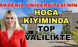 Akdeniz Üniversitesi’nin hoca kıyımında top valilikte