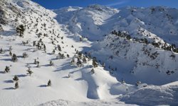 Antalya’ya nisan ayında kar sürprizi