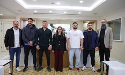 Başkan Vekili Özdemir başpehlivanları ağırladı