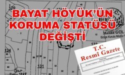 Resmi Gazete'de yayımlandı! Bayat Höyük’ün koruma statüsü değişti