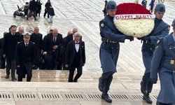 Güzel Parti Heyeti Ata’nın huzurunda