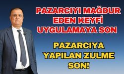 Pazarcıyı mağdur eden keyfi uygulamaya son