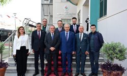 KKTC Başbakan yardımcısı Ataoğlu’ndan Kepez Belediyesi’ne ziyaret