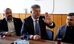 AESOB adayı Mehmet Ali Alkan, seçim öncesi sahaya indi