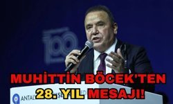 Muhittin Böcek'ten 28. yıl mesajı!