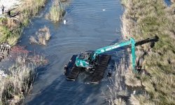 Sihirbaz iş makinesinin Antalya mesaisi uzadı