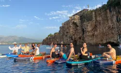 Antalya’da SUP sporuna saat sınırı geldi