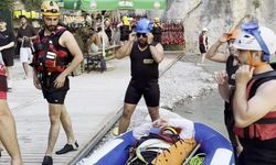 Göynük Kanyonu’nda AFAD’dan film gibi kurtarma