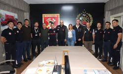 İspanyol heyetten Mersin itfaiyesine tam not