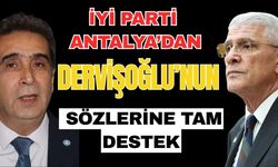 İYİ Parti Antalya’dan Dervişoğlu’nun sözlerine tam destek