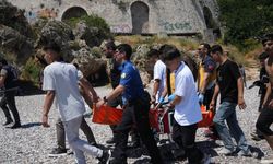 Konyaaltı’nda Sahili’nde bayram günü tehlike atlatıldı