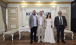Yasin Çoban ve Bahar Özkan çifti bir ömre ‘Evet’ dedi