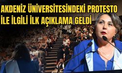 Akdeniz Üniversitesindeki protesto ile ilgili ilk açıklama geldi