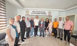 Anahtar Parti Kepez İlçe Teşkilatı'ndan Melli Derneği'ne nezaket ziyareti