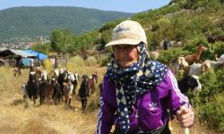Antalya'nın süper çobanı Emine Nine 90 yıldır keçileriyle dağlarda
