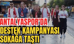 Mustafa Ergün düğmeye bastı: Antalyaspor'da destek kampanyası sokağa taştı