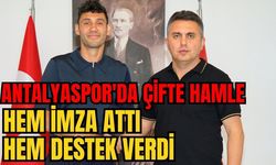 Antalyaspor'da Veysel Sarı'dan çifte hamle: Hem imza attı hem destek verdi
