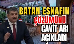 Batan esnafın çözümünü Cavit Arı açıkladı