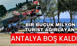 Bir buçuk milyon turist ağırlayan Antalya boş kaldı