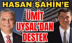 CHP Antalya İl Başkanlığı'na getirilen Hasan Şahin'e Ümit Uysal'dan destek