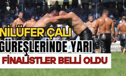 Nilüfer Çalı güreşlerinde yarı finalistler belli oldu