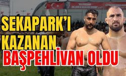 Sekapark’ı kazanan başpehlivan oldu