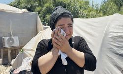 Tarım işçisi annenin yangın gözyaşları! 7 yıldır kaldığı konteyner gözleri önünde küle döndü