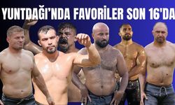 Yuntdağı'nda ünlü başpehlivanlar 4. tura kaldı. Son 16 nefes kesecek