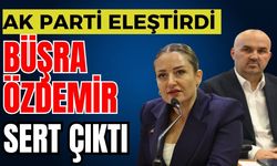 Ak Parti eleştirdi Büşra Özdemir sert çıktı