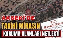 Akseki'de tarihi mirasın koruma alanları netleşti