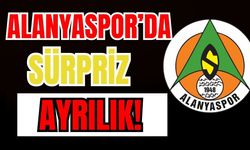 Alanyaspor'da sürpriz ayrılık!