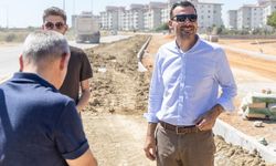 Antalya Manavgat’taki yeni yol çalışması incelendi