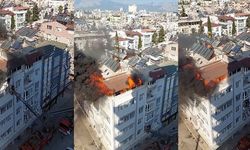 Antalya'daki 5 katlı binada can pazarı