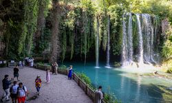 Antalya’nın dünyaca ünlü şelalesi büyülüyor